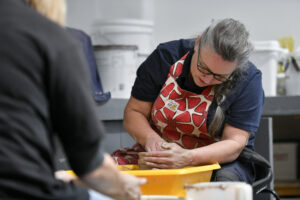 pottery throwing