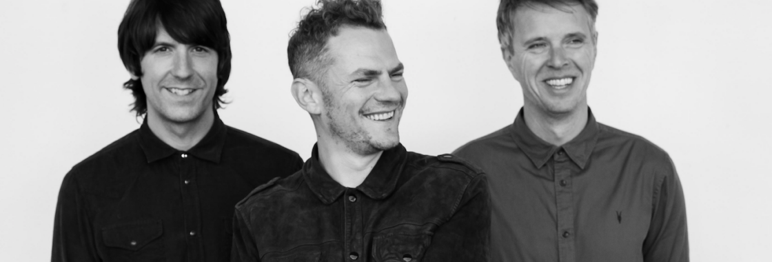 The band Toploader in Black and White